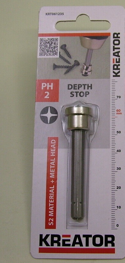 Depth Stop Screw Adaptors, Phillips No.2